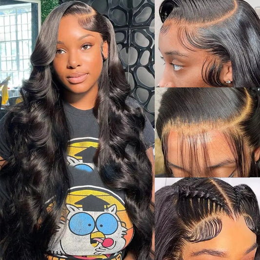 13X4 Lace Front Human Hair Wigs Brazilian Body Wave Lace Front Wig 13X6 HD Lace Frontal Wigs for Women Human Hair Closure Wig