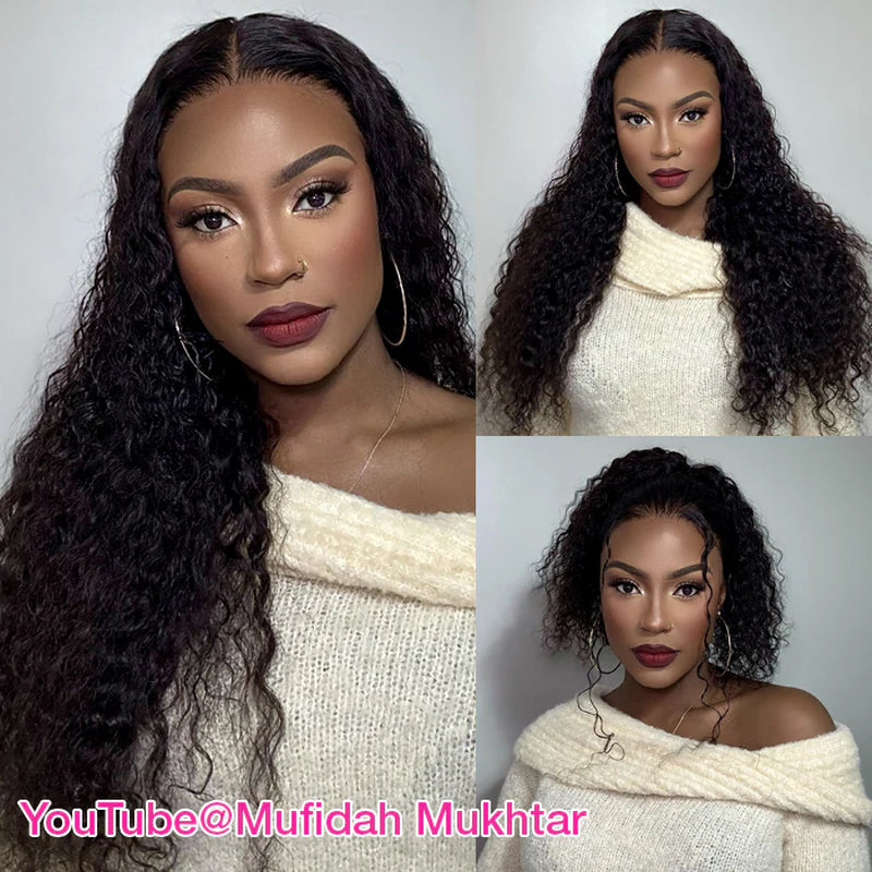 220% Density Glueless 360 Lace Frontal Wigs with Hidden Elastic String Ready & Go Affordable Snug Fit Human Hair Wigs Special Sale