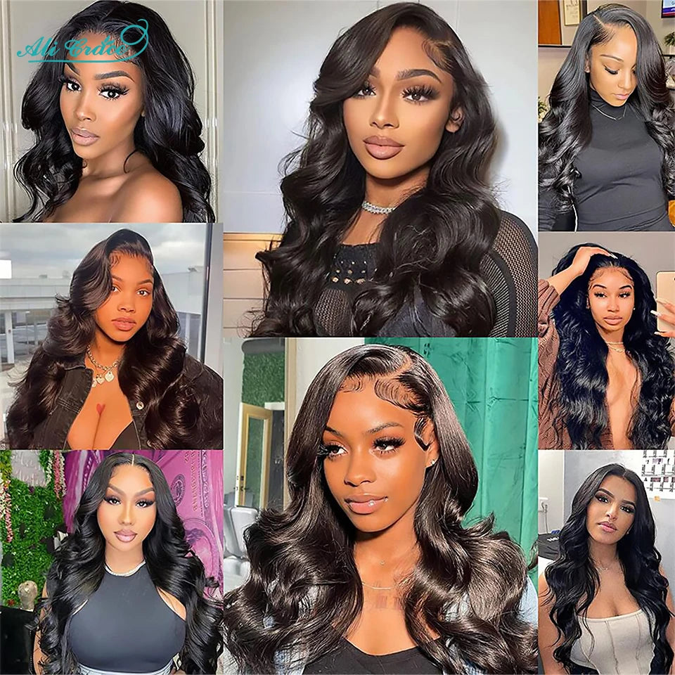 Body Wave Lace Front Wig Body Wave Human Hair Wigs for Women Brazilian Hair Pre-Plucked 13X4 Lace Frontal Hair Wigs
