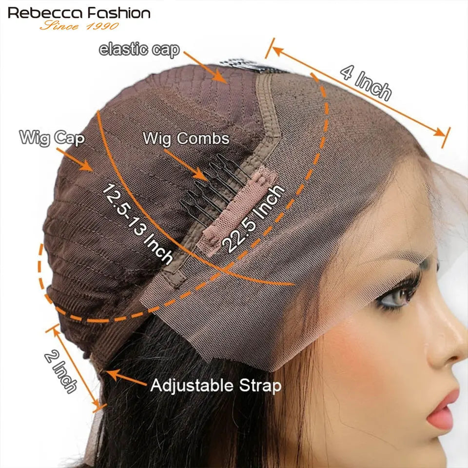 180D 13X4 Straight Lace Front Wig Human Hair Wigs Lace Wigs Pre Plucked Brazilian Straight Frontal Wig Human Hair Lace Front Wig