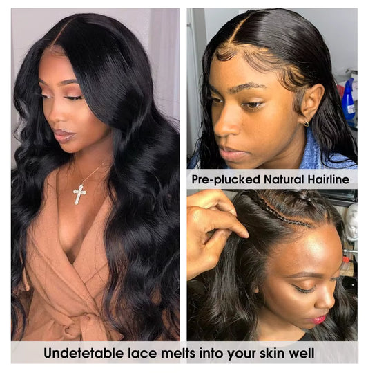 Hair Lace Front Wigs 13X4 Brazilian Body Wave Wig Human Hair Wigs 13X6 360 Full Lace Wig for Women Swiss Lace Body Wave