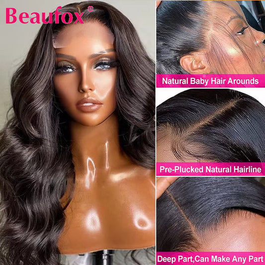 Lace Front Human Hair Wigs for Women Brazilian Body Wave Lace Frontal Wigs Human Hair Wigs 4X4 Lace Closure Wig