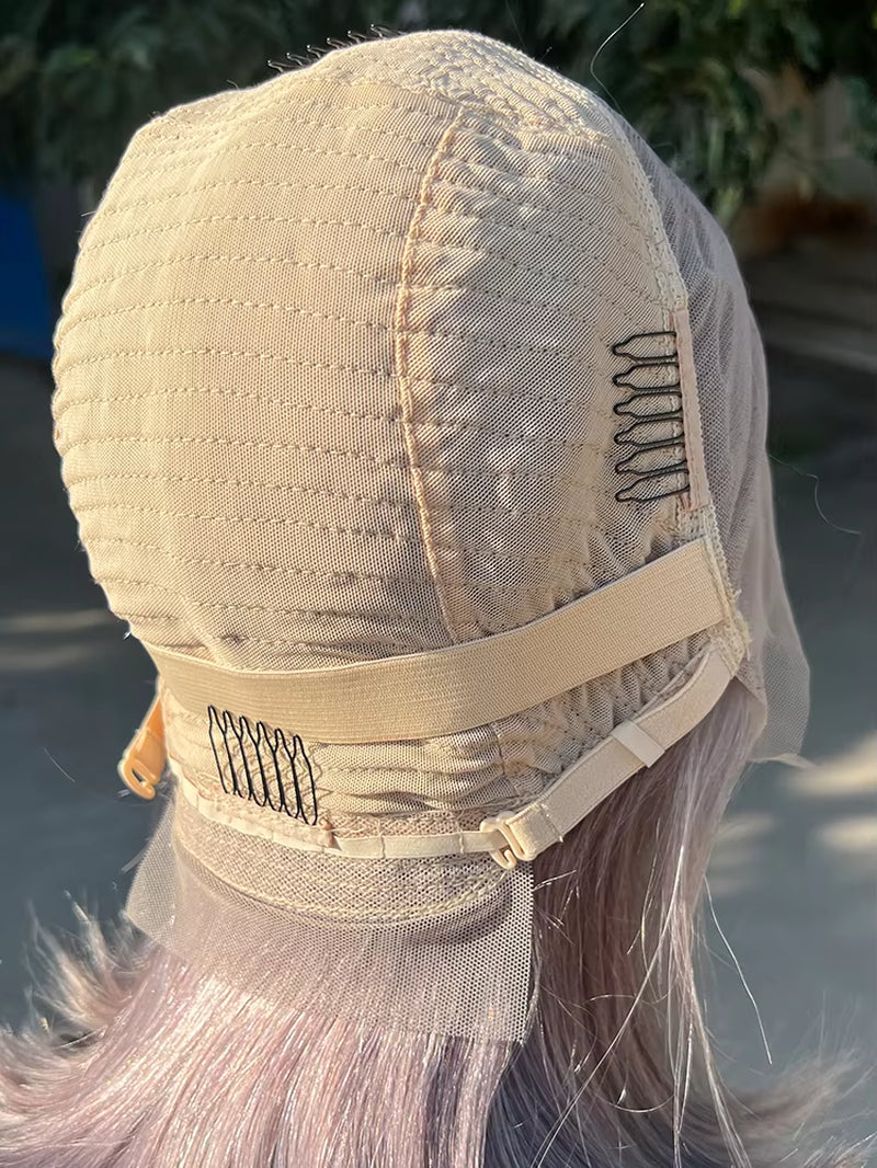 Grey Lace Front Wigs BOB Hair Grey Human Hair Wigs BOB Wig Straight 13X4 Lace Frontal Wig Colored Human Hair Wigs