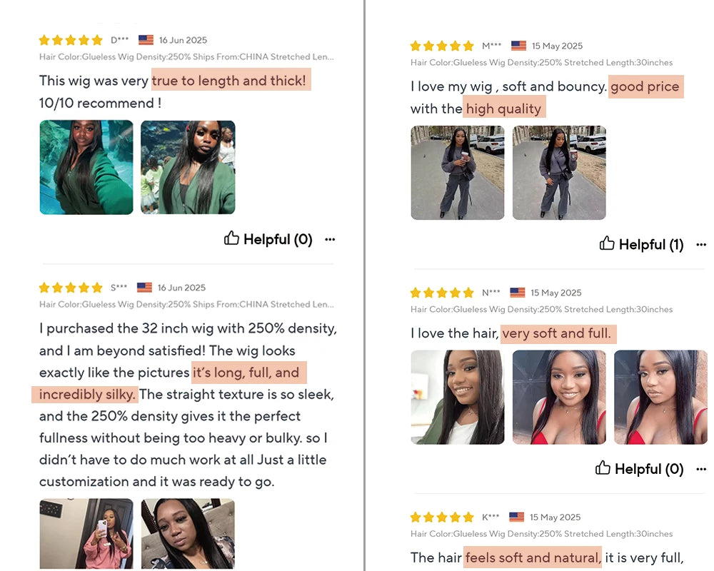250% Density Straight Hair 13X6 HD Lace Frontal Wig Human Hair 13X4 Full Lace Front Wig for Women Human Hair Wigs
